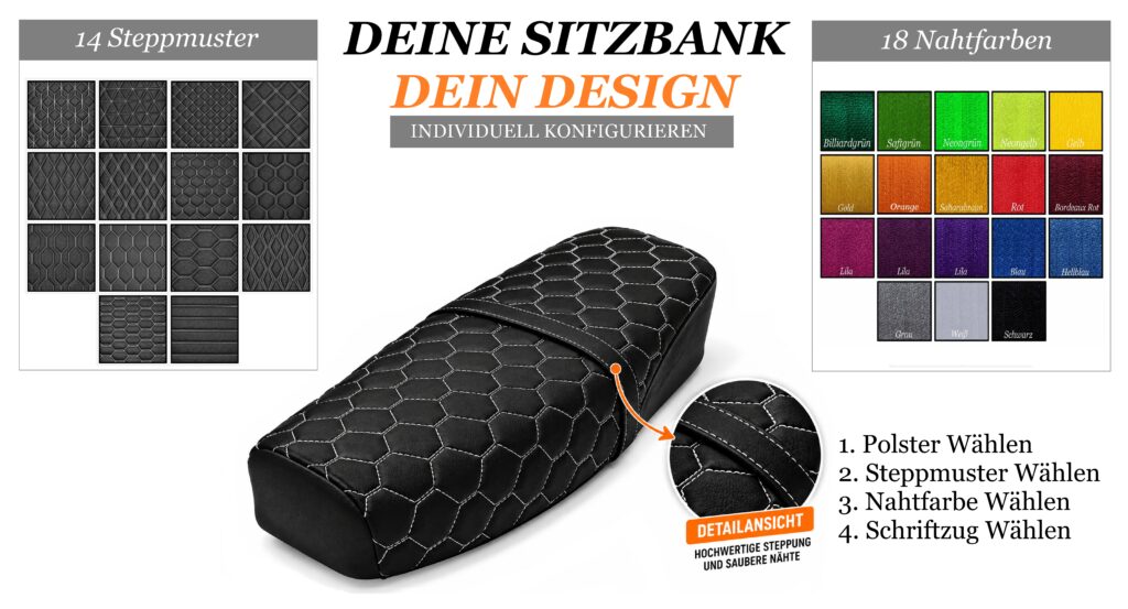 Sitzbank Schwalbe KR51/1 KR51/2