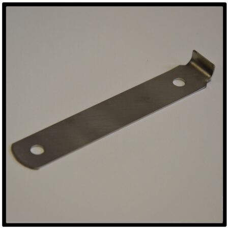 Lasche, Befestigungsblech für hinteres Schutzblech Simson S50, S51, S70, Edelstahl
