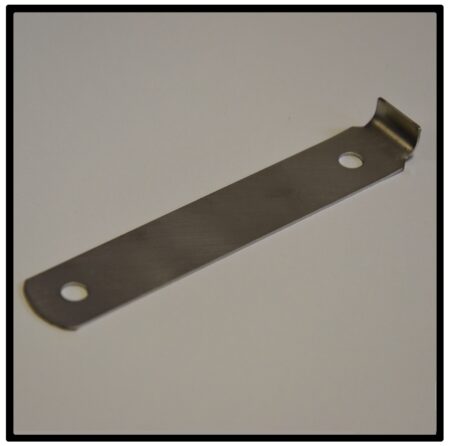 Lasche, Befestigungsblech für hinteres Schutzblech Simson S50, S51, S70, Edelstahl