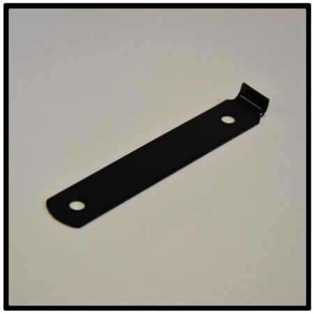 Lasche, Befestigungsblech für hinteres Schutzblech Simson S50, S51, S70, Schwarz Pulverbeschichtet