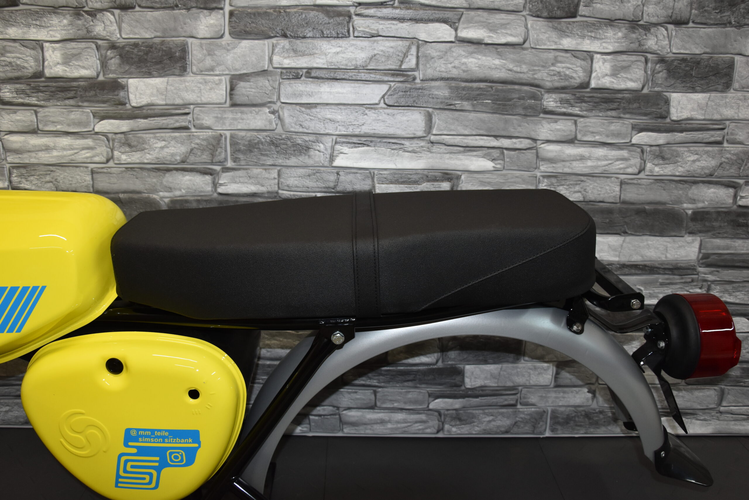 Sitzbank Simson S50 - S51 - S51 - MX Edition - Anti Rutsch - Verbundschaumstoff Polster