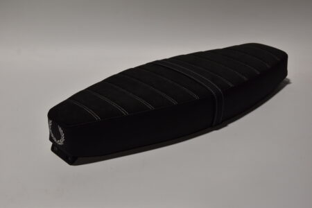 Sitzbank Simson S50 - S51 - S51 - Quer Doppelt - Alcantara - Lorbeerkranz